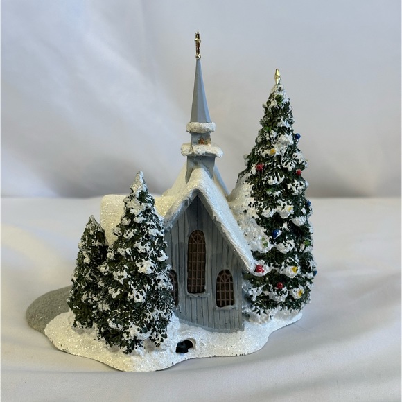 Thomas Kinkade Holiday Thomas Kinkade A Village Christmas Church